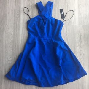 Blue dress
